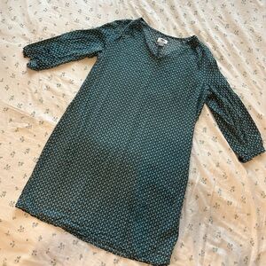 Old Navy Teal Floral Dress